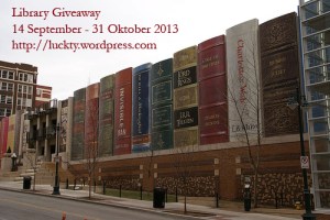http://luckty.wordpress.com/2013/09/14/library-giveaway/