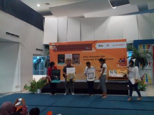 peluncuran buku kumcer Bobo