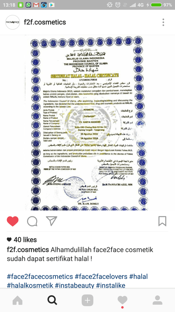 sertifikat halal MUI Banten