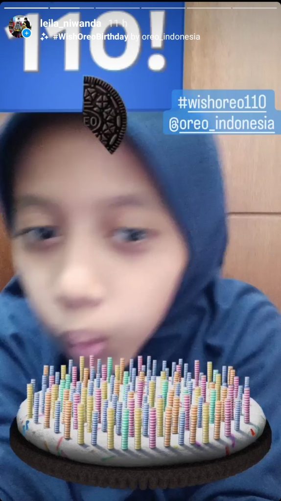 AR Tiup Lilin Oreo 3