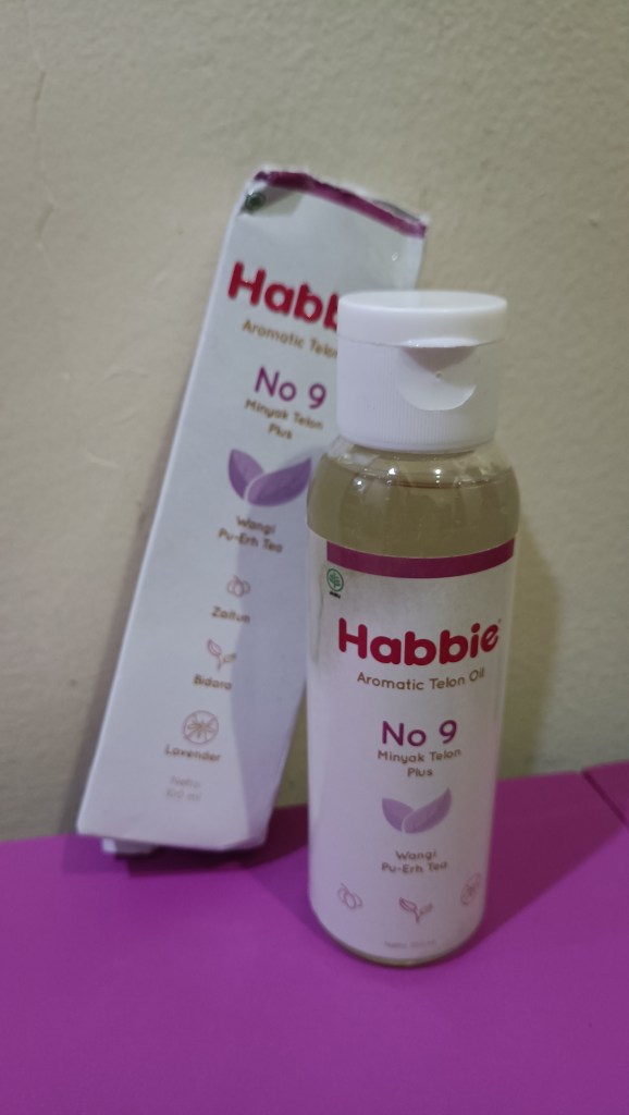 Minyak Telon Habbie kemasan lama