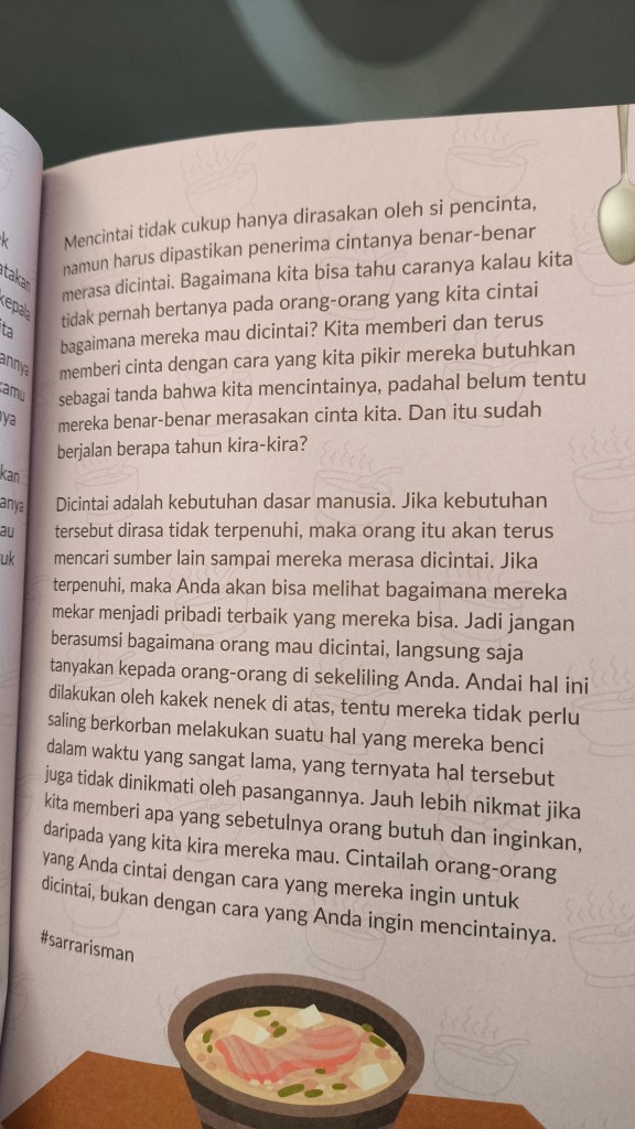 Mencintai Sebagaimana Ia Ingin Dicintai