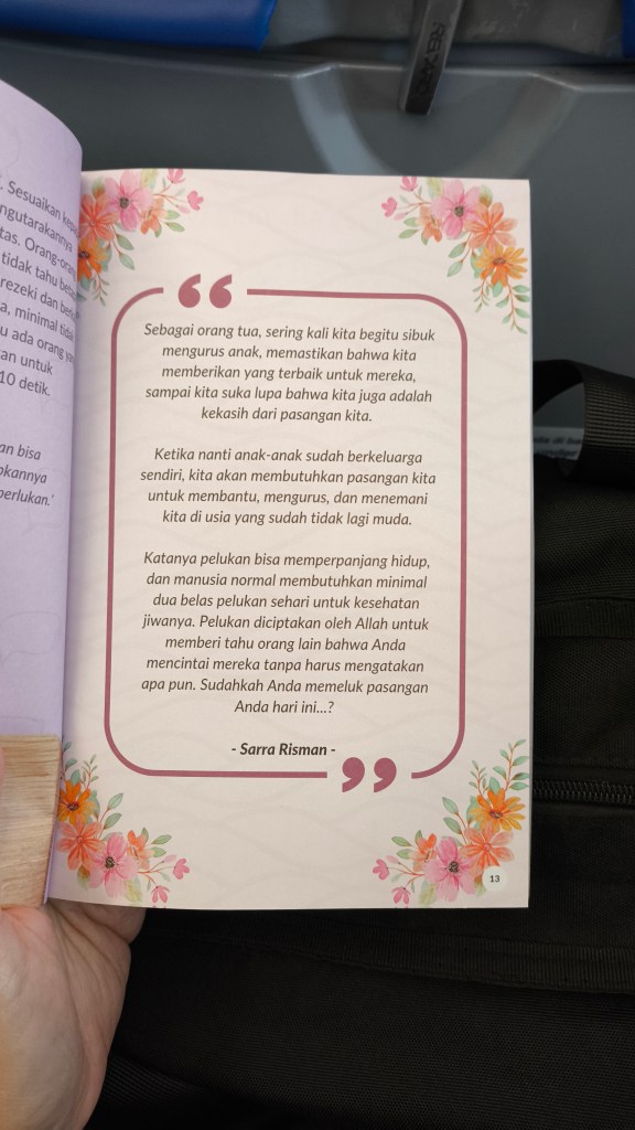 Sebagai kekasih untuk pasangan kita