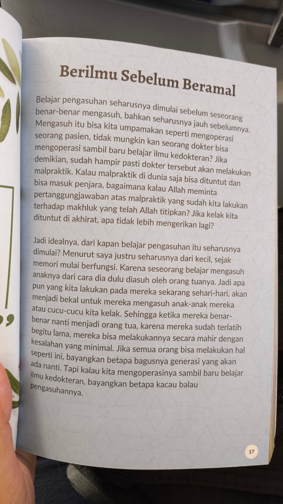 Perlunya ilmu dalam berkeluarga