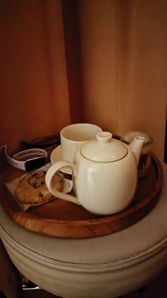 Sajian saat menjalani perawatan di Salon Moz5