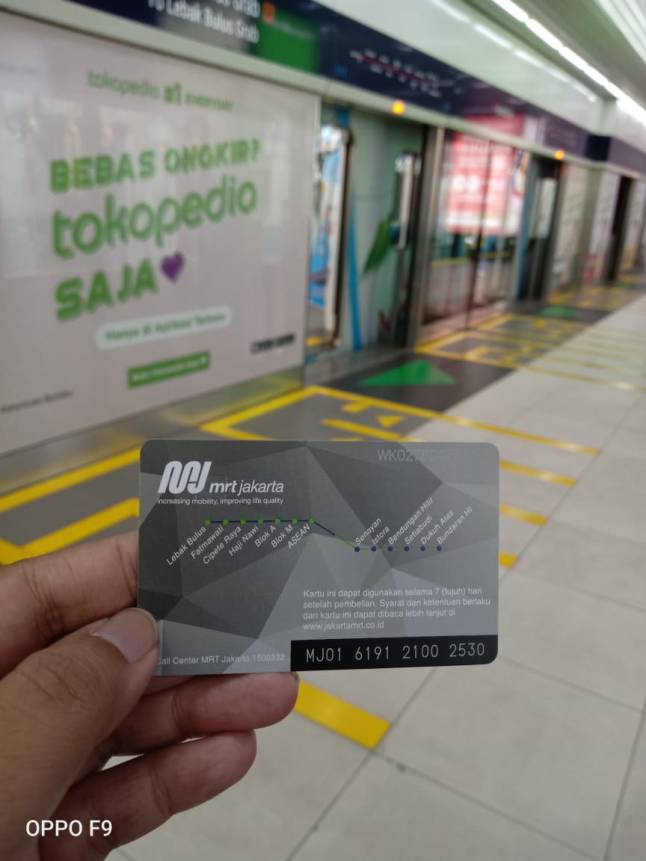 Kartu MRT Jakarta