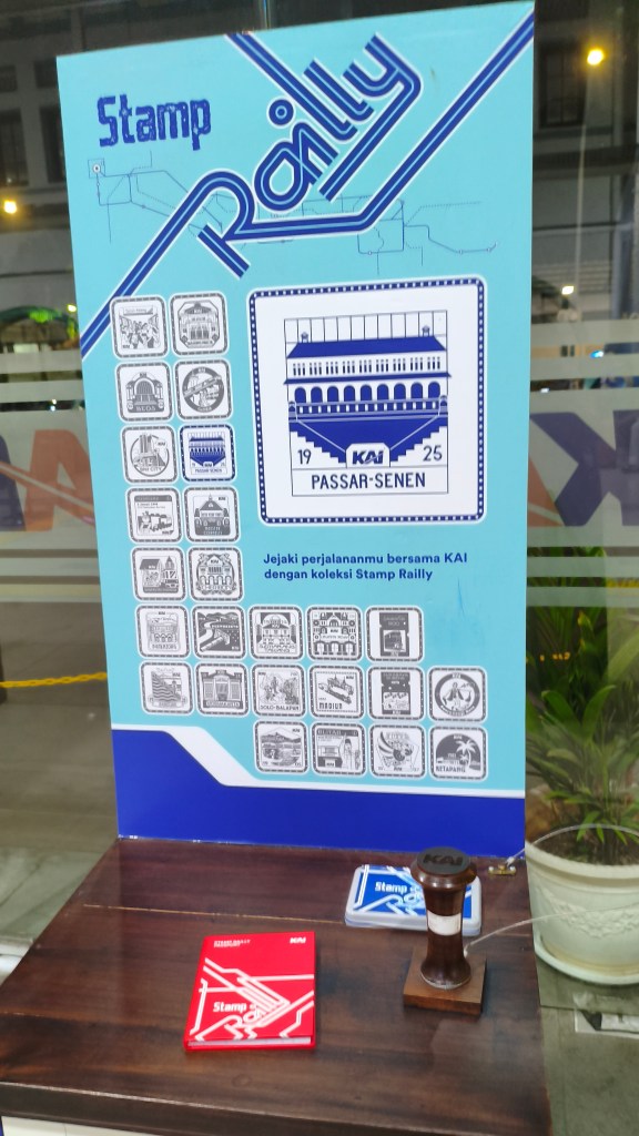 Stamp Railly - Stasiun Senen