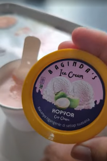 Baginda's Ice Cream Rasa Kopyor